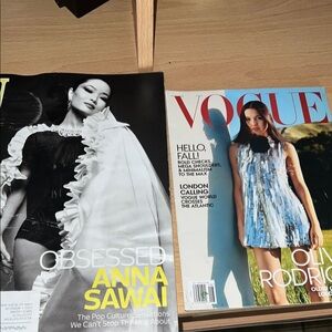 Vogue magazines